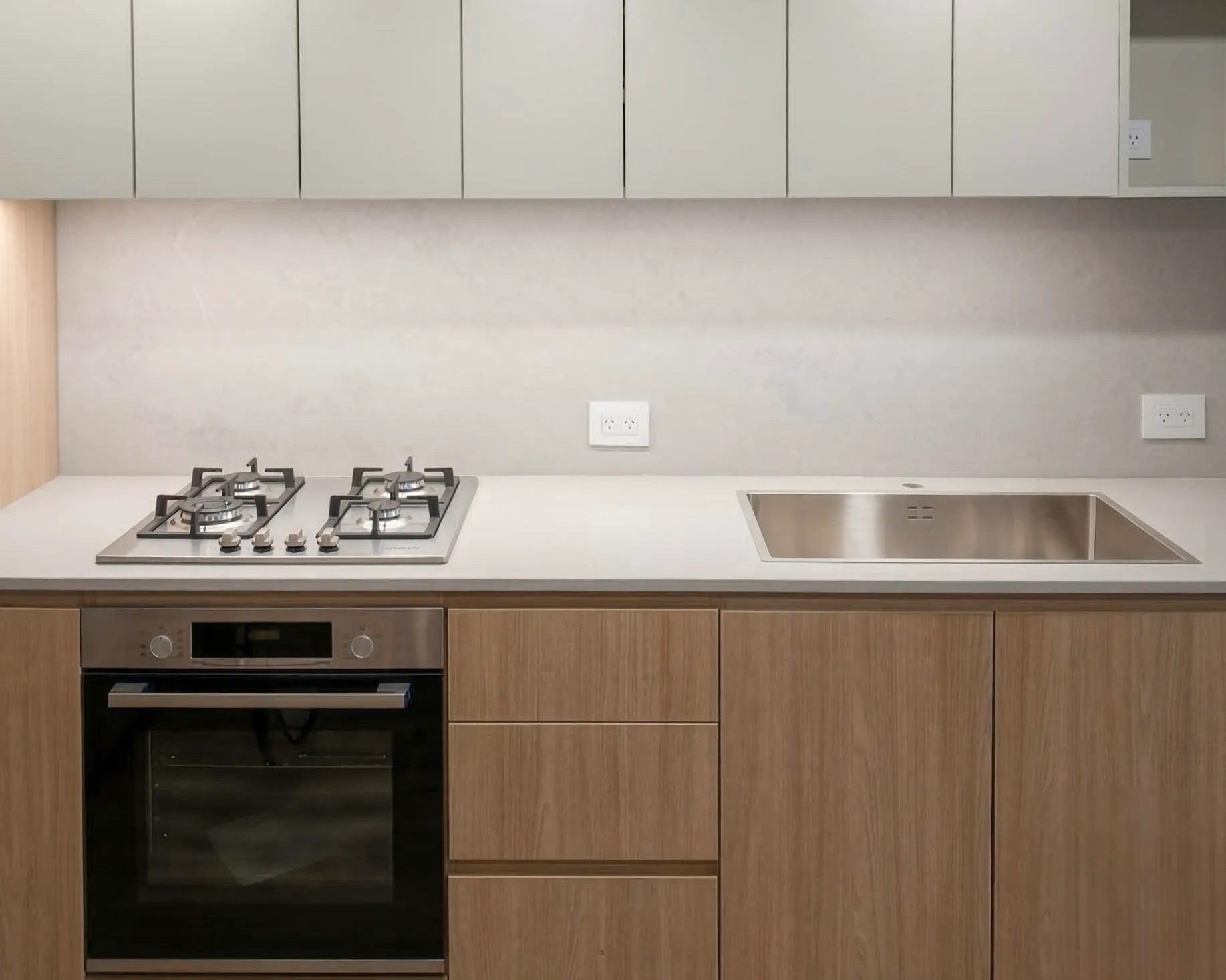 Cocina con muebles a medida